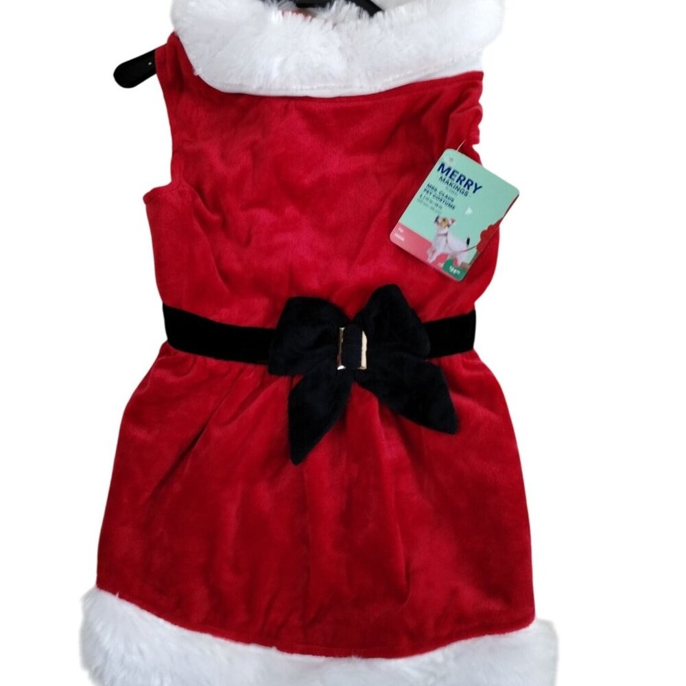 Merry Makings Mrs. Claus Pet Dog Large 17 to 19 inch Costume
